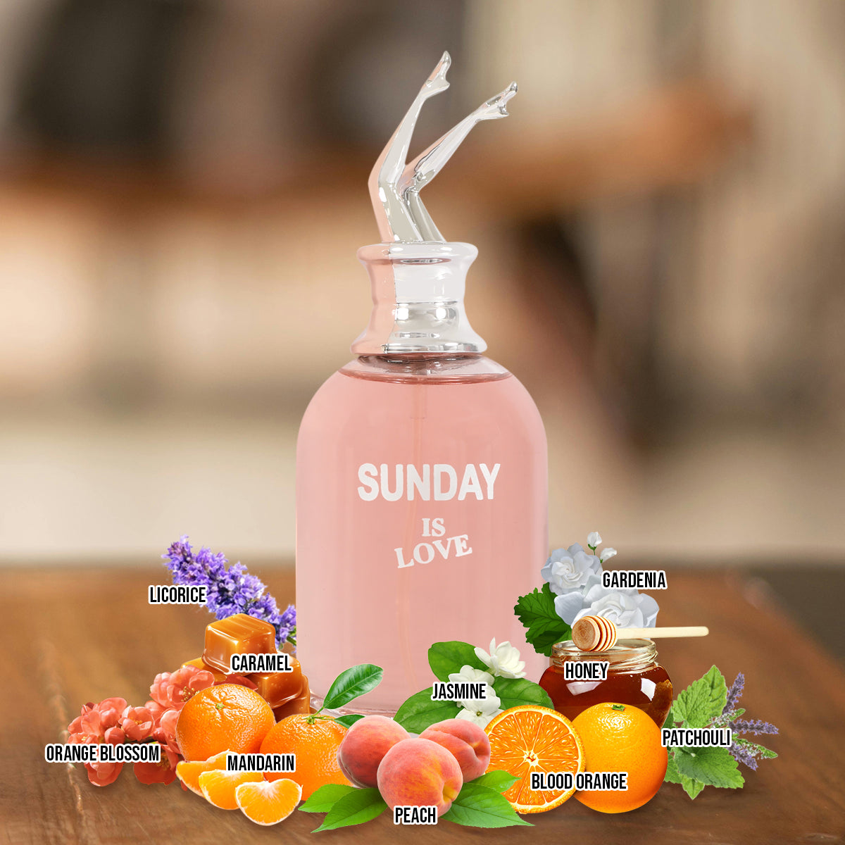 Sunday Is Love Spray Perfume Eau De Parfum For Women - 100ML/3.4 FL.OZ