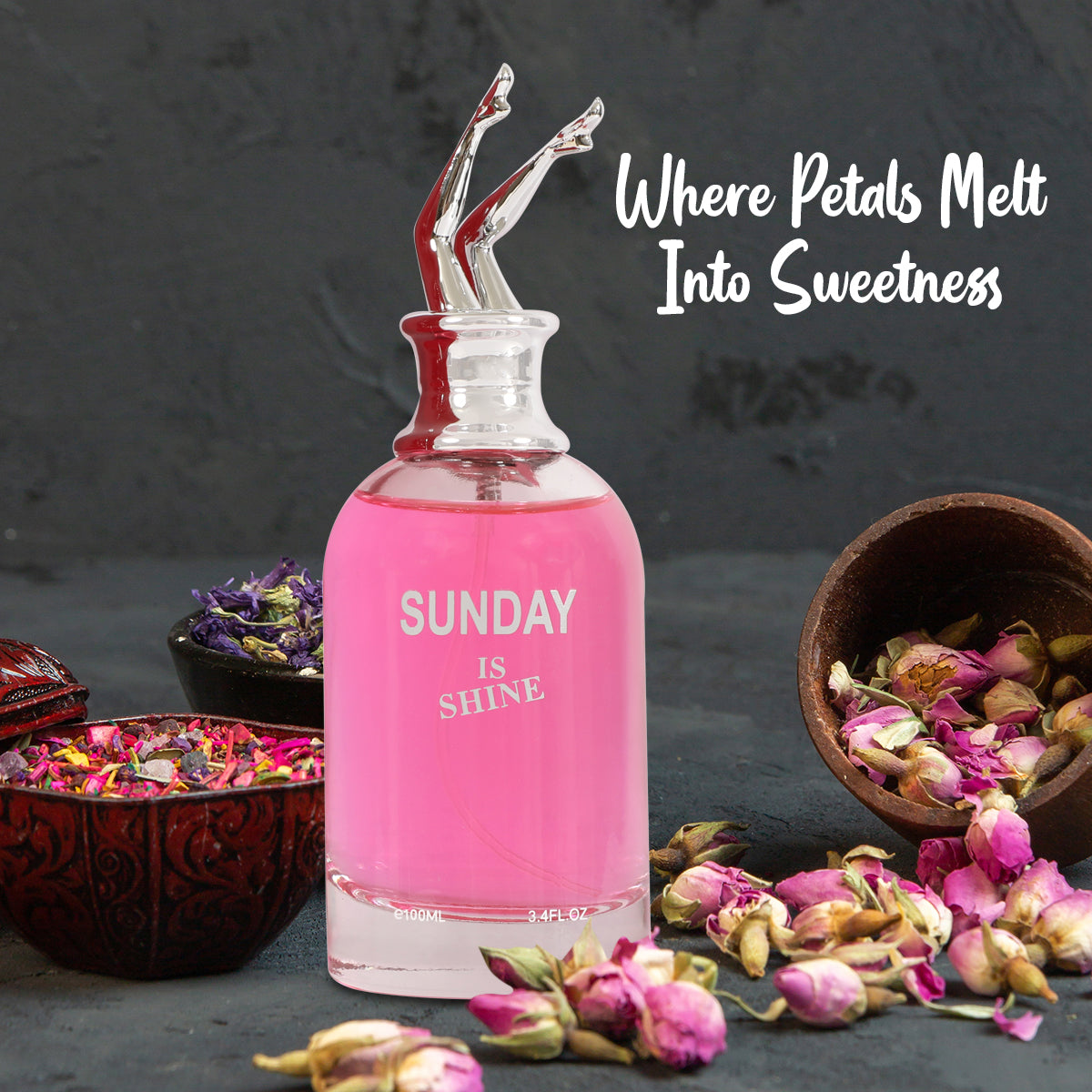 Sunday Is Shine Spray Perfume Eau Der Parfum For Women - 100ML/3.4 FL.OZ.