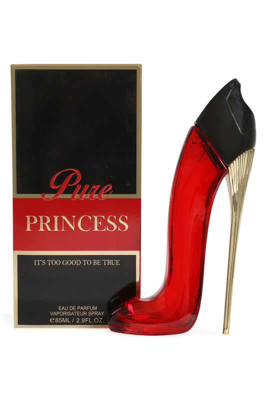 Princess High Heels Red & Black Spray Perfume Eau De Parfum For Women - 85ML/2.9 FL.OZ./3PCS