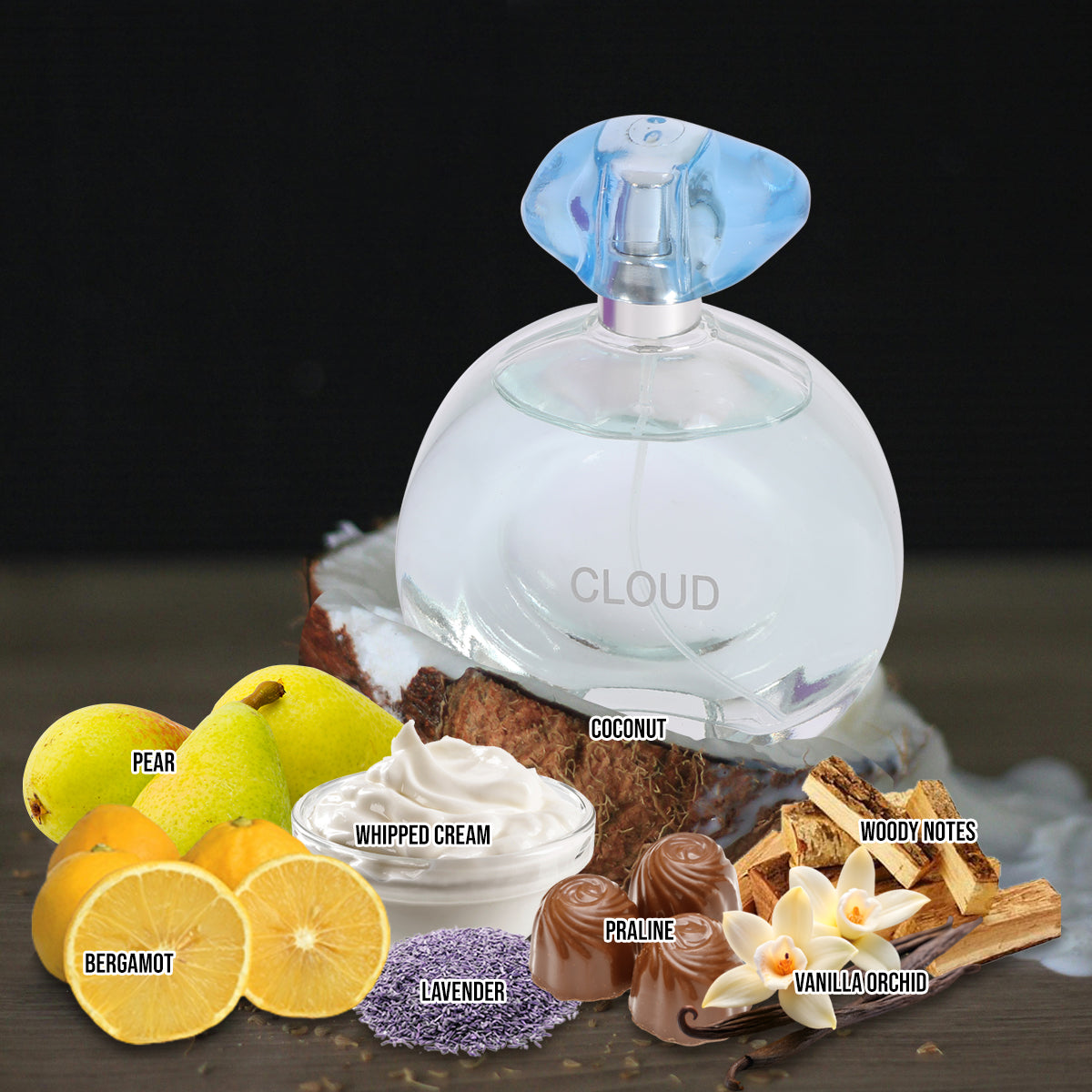 Cloud Spray Perfume Eau De Parfum For Women - 100ML/3.4 FL.OZ