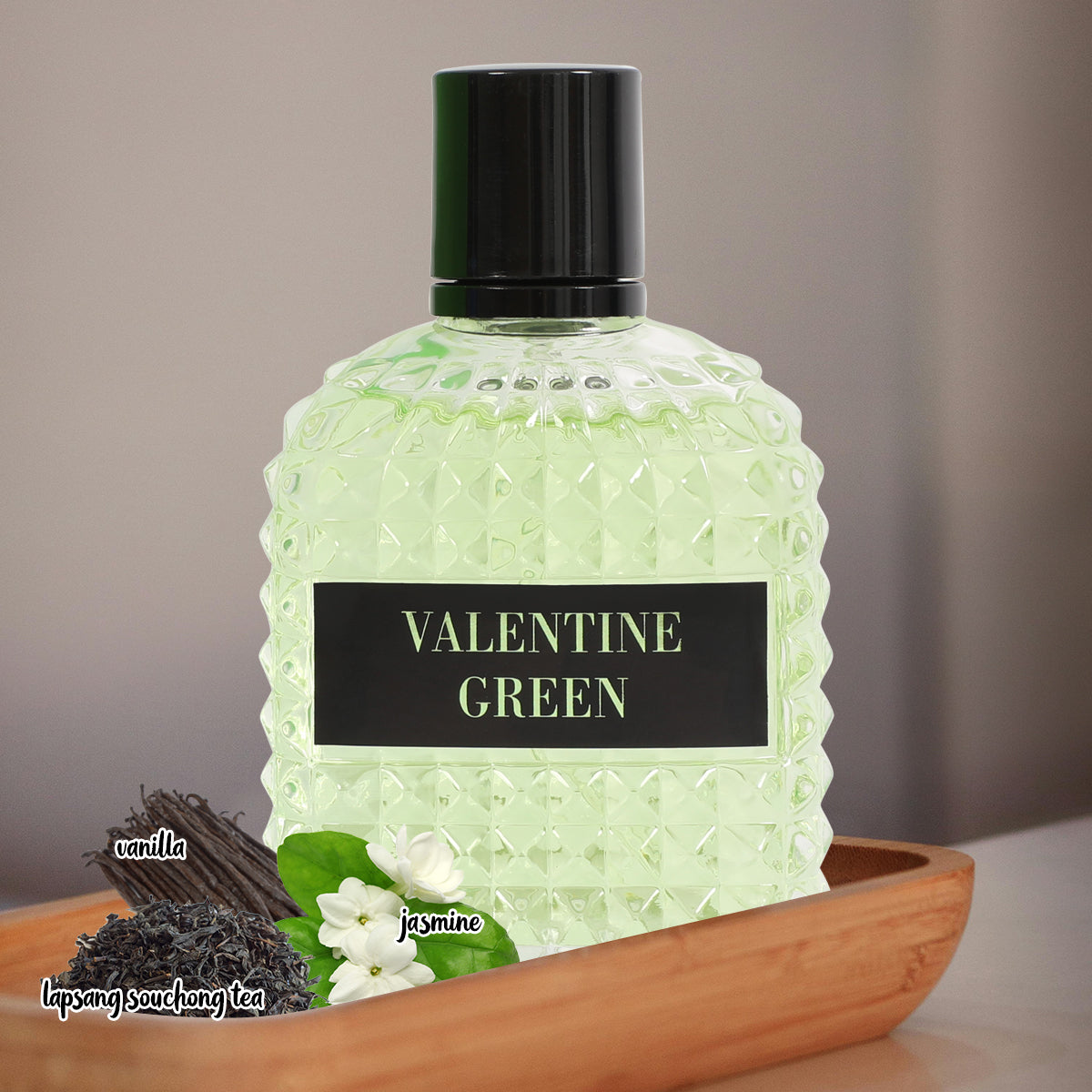 Valentine Green Spray Cologne Eau De Toilette For Women - 100ML/3.4 FL.OZ.