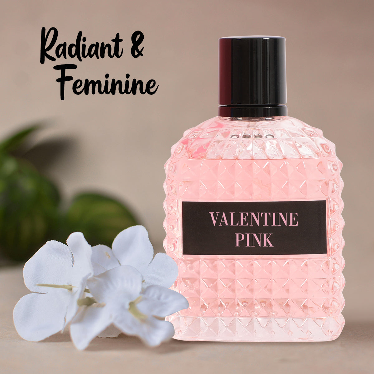 Valentine Pink Spray Cologne Eau De Toilette For Women - 100ML/3.4 FL.OZ./3PCS