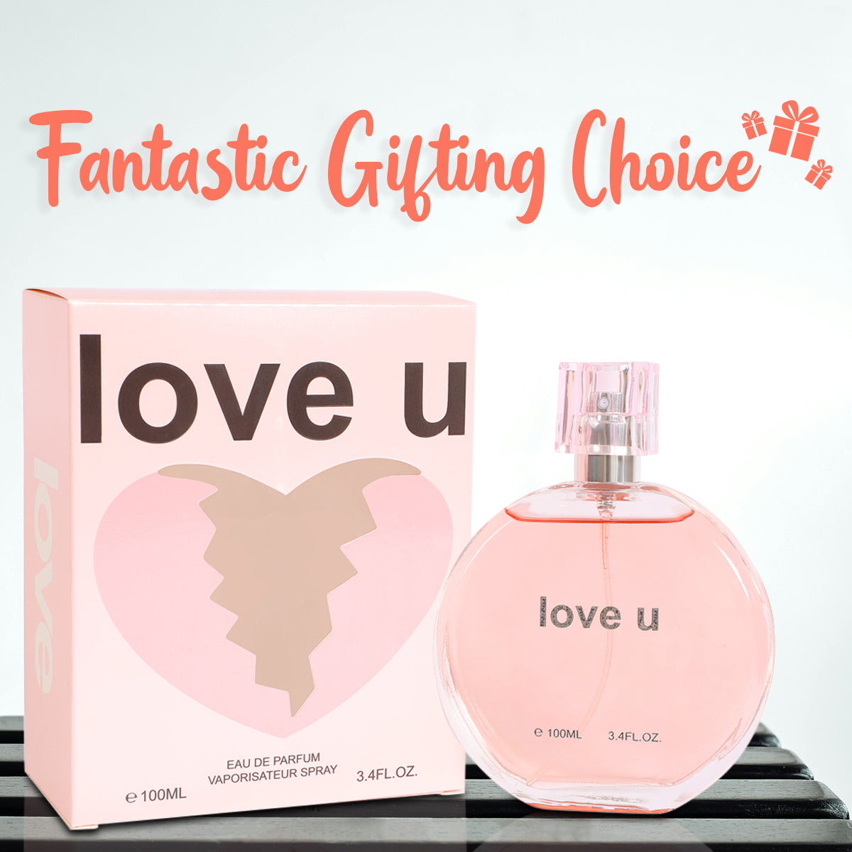 Love U Spray Perfume Eau De Parfum For Women - 100ML/3.4 FL.OZ.