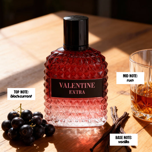 Valentine Extra Spray Perfume Eau De Parfum For Women - 100ML/3.4FL.OZ.