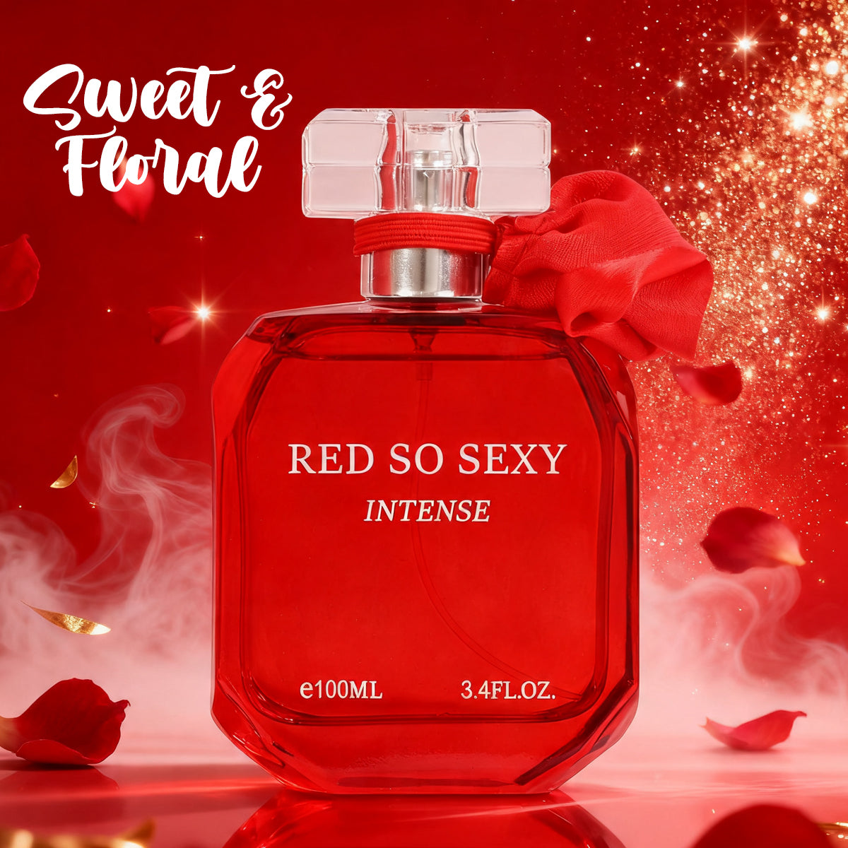 Red So Sexy Intense Spray Perfume Eau De Parfum For Women - 100ML/3.4FL.OZ./3PCS