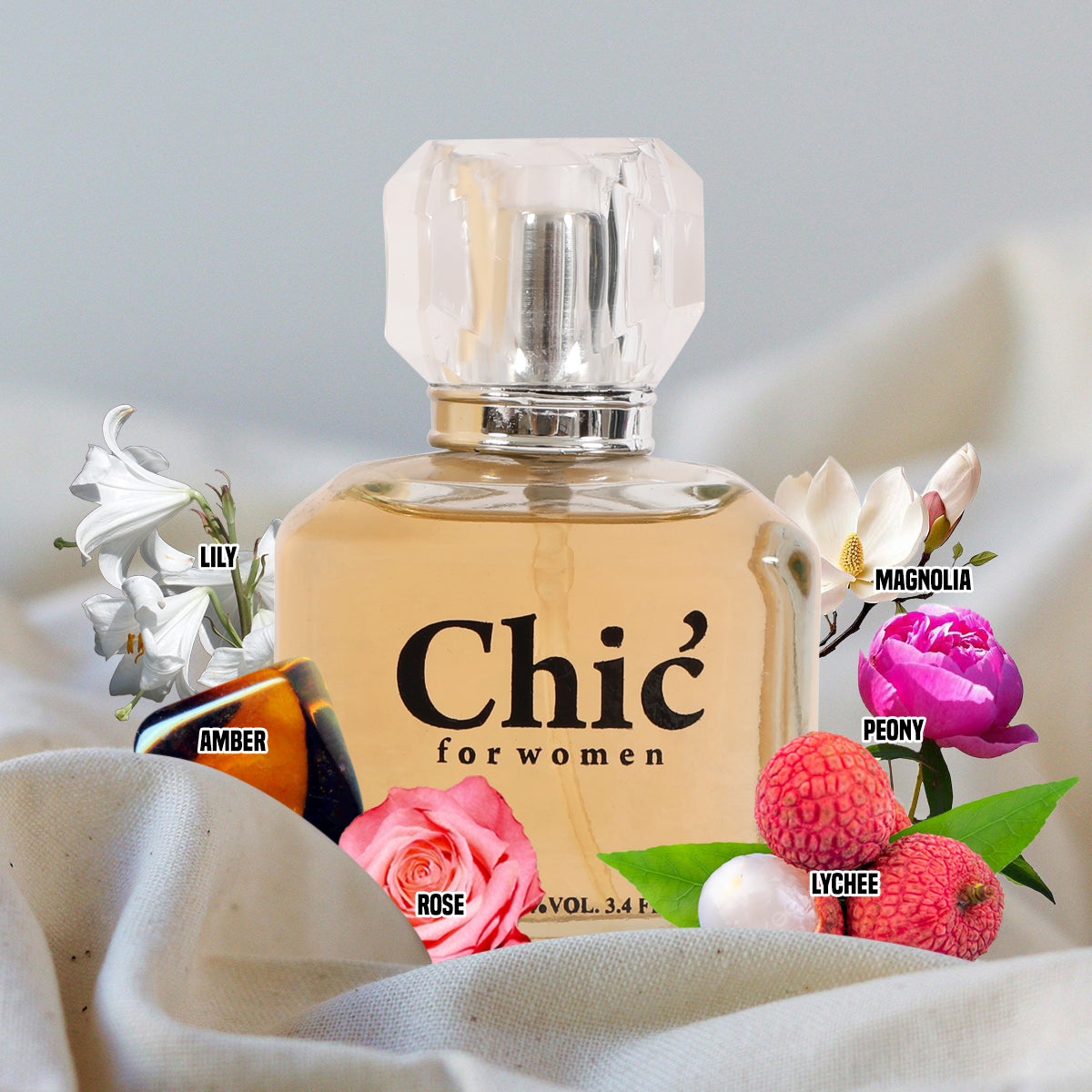 Chic Spray Perfume Eau De Parfum For Women - 100ML/3.4 FL.OZ.