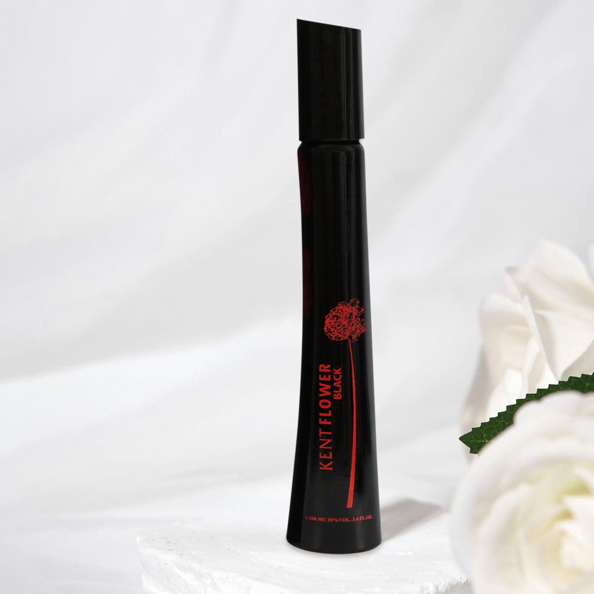 Kent Flower Black Spray Perfume Eau De Parfum For Women - 100ML/3.4 FL.OZ.