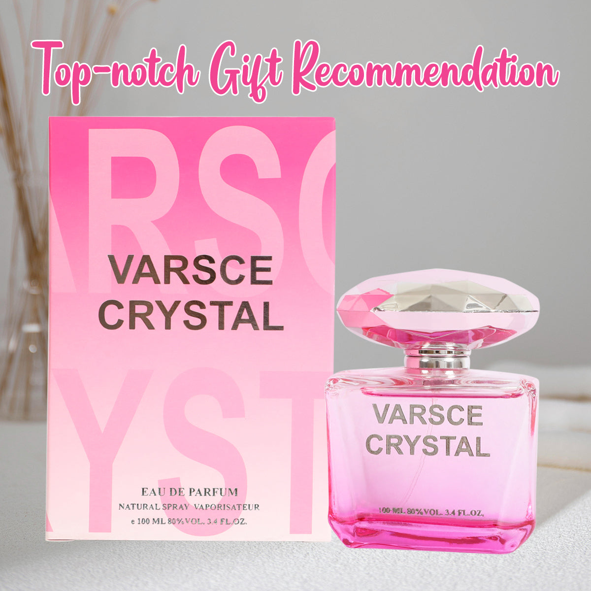 Varsce Crystal Spray Perfuyme Eau De Parfum For Women - 100ML/3.4 FL.OZ.