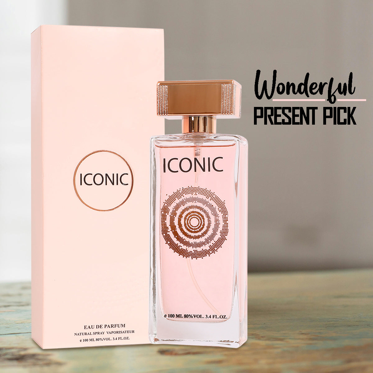 Iconic Spray Perfume Eau De Parfum For Women - 100ML/3.4 FL.OZ.
