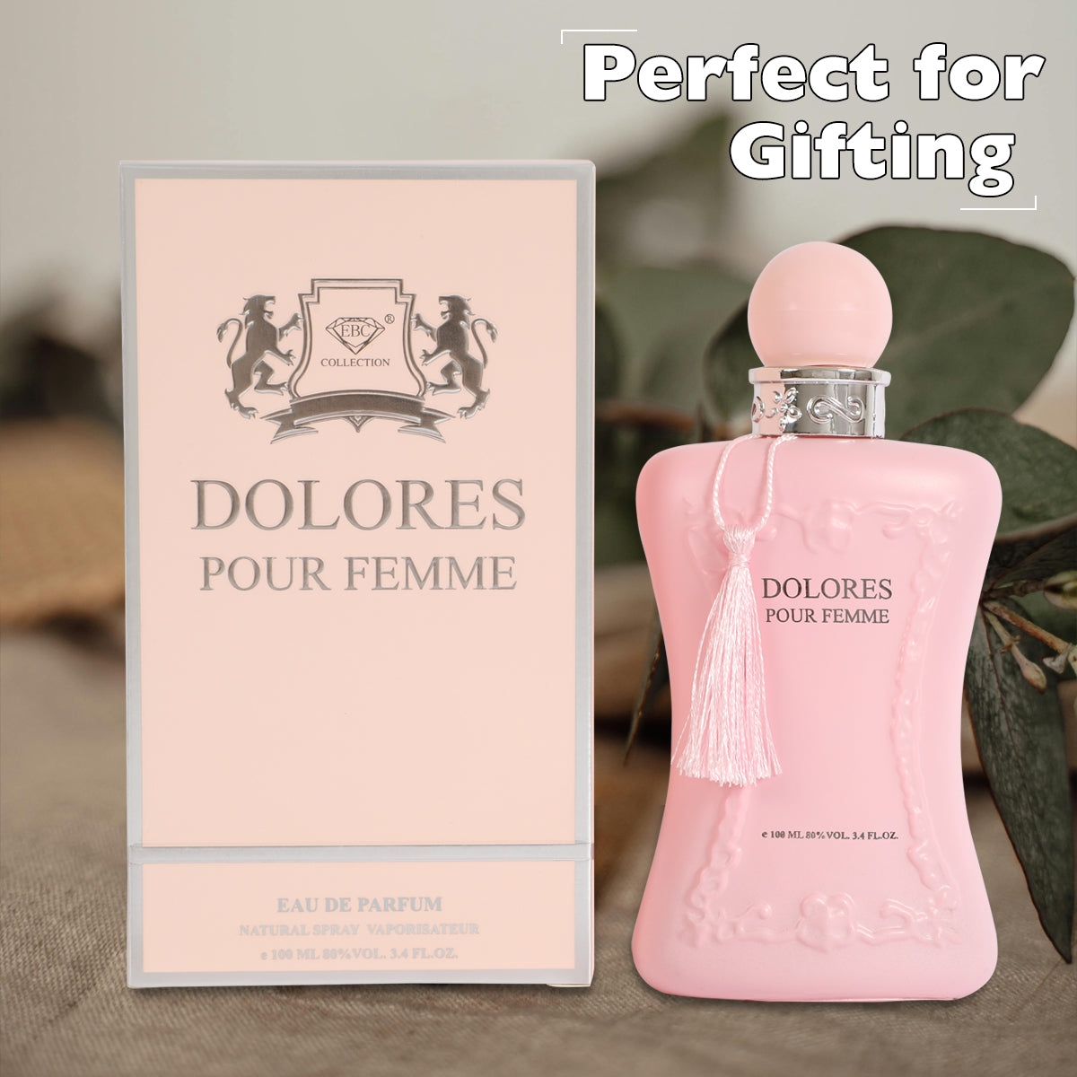 Dolores Pour Femme Spray Perfume Eau De Parfum For Women - 100ML/3.4 FL.OZ.