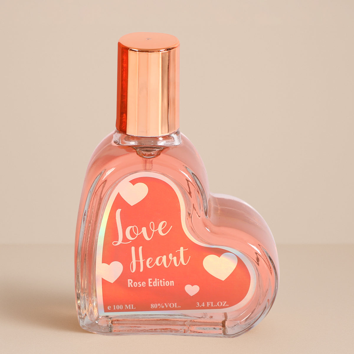Love Heart Rose Edition Spray Perfume Eau De Parfum For Women - 100ML/3.4 FL.OZ.