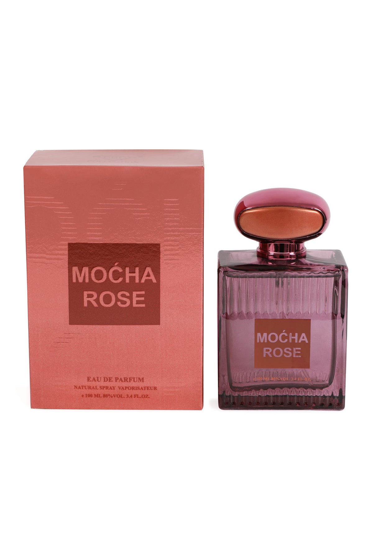 Mocha Rose Spray Perfume Eau De Parfum For Women - 100ML/3.4 FL.OZ.