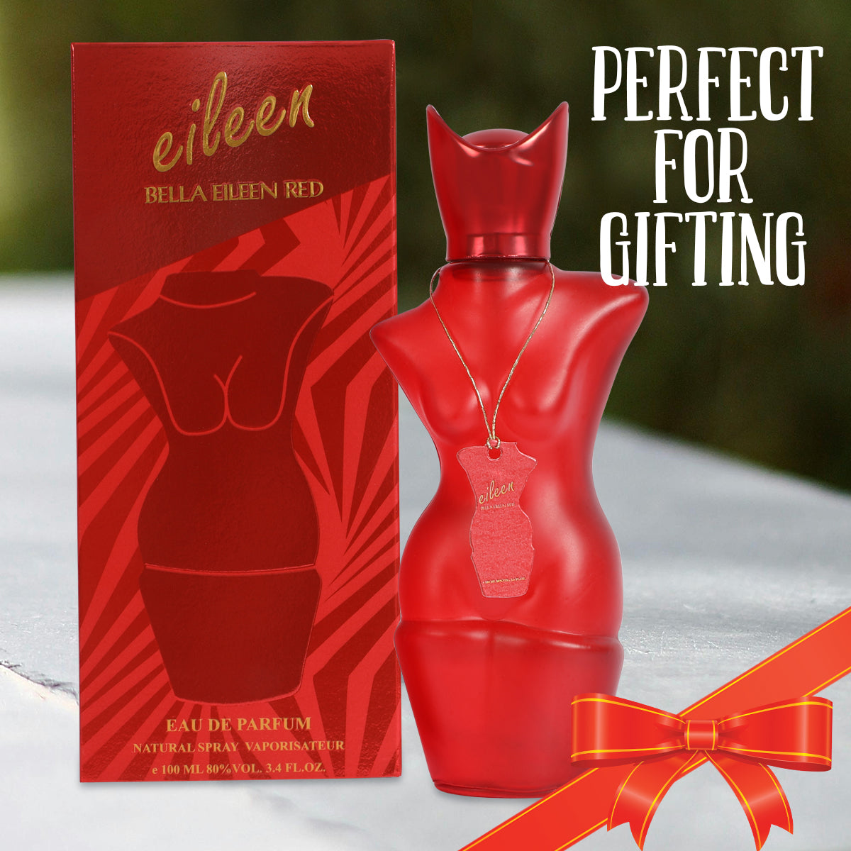 Bella Eileen Red Spray Perfume Eau De Parfum For Women - 100ML/3.4 FL. OZ.