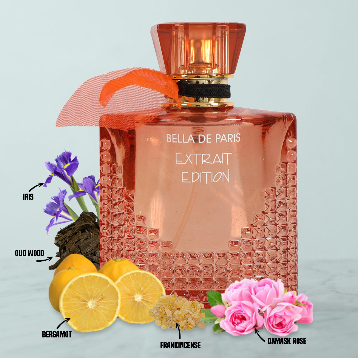 Bella De Paris Extrait Edition Spray Perfume Eau De Parfum For Women - 100ML/3.4 FL.OZ.