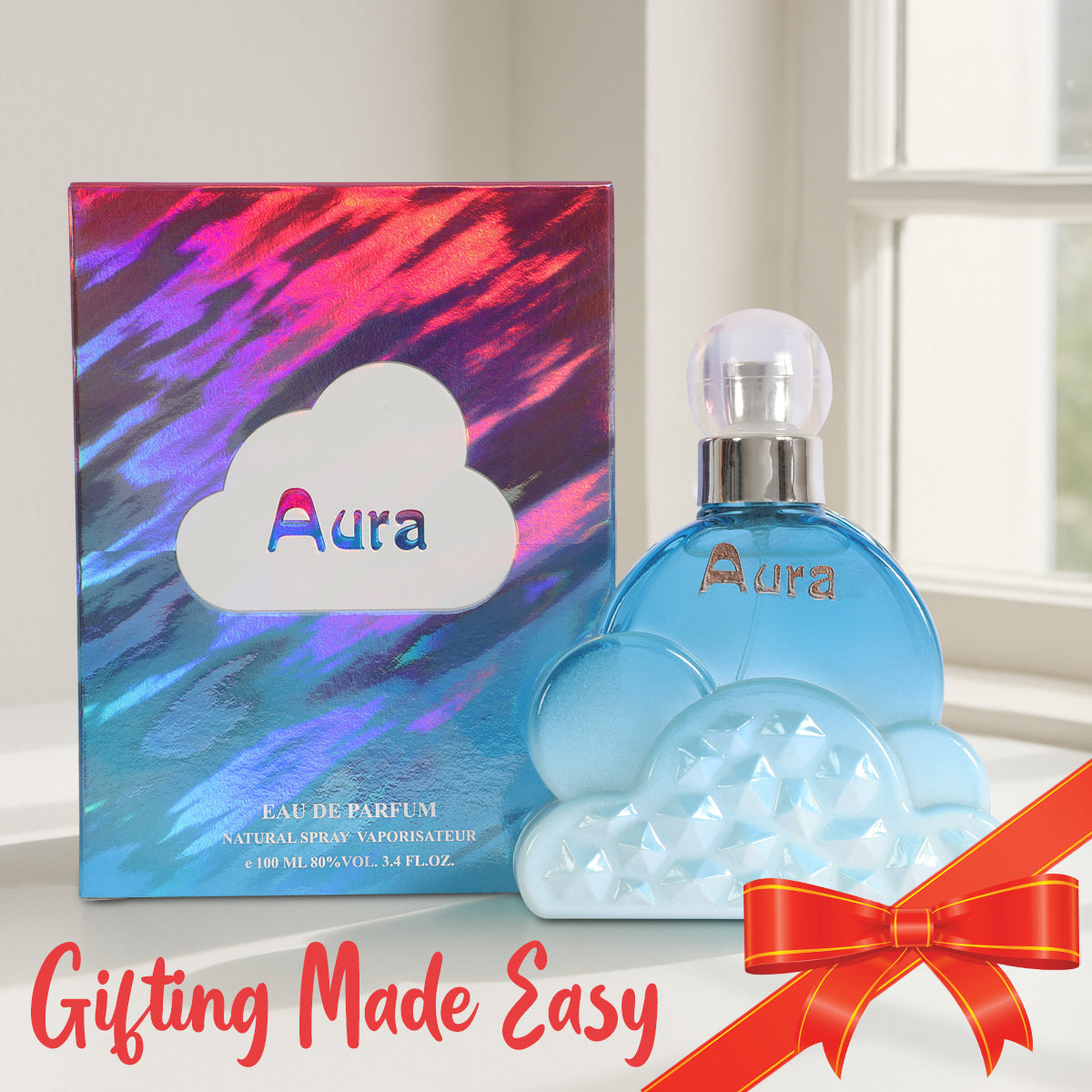 Aura Spray Perfume Eau De Parfum For Women - 100ML/3.4 FL.OZ.