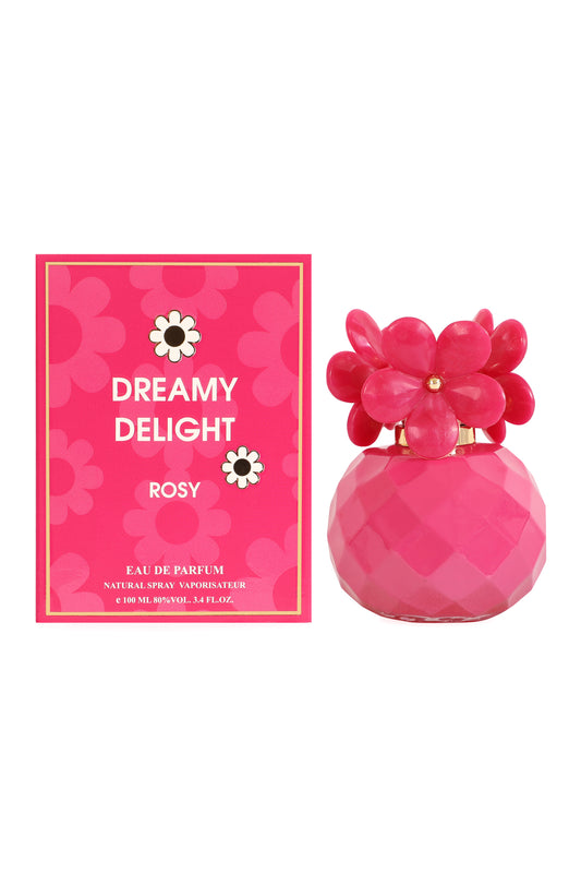 Dreamy Delight Rosy Spray Perfume Eau De Parfum For Women - 100ML/3.4FL.OZ./3PCS