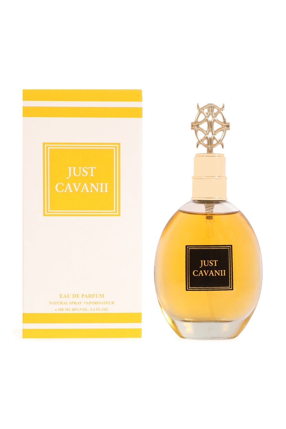 Just Cavani Yellow Spray Perfume Eau De Parfum For Women - 100ML/3.4FL.OZ.