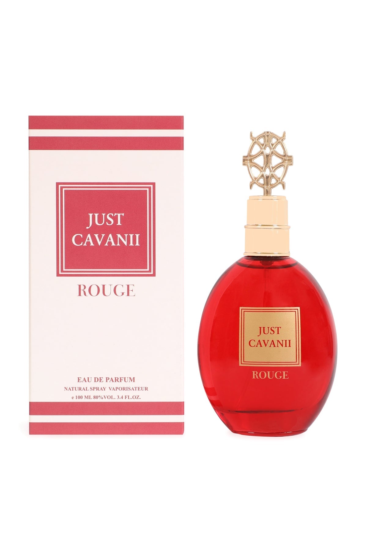 Just Cavani Rouge Red Spray Perfume Eau De Parfum For Women - 100ML/3.4FL.OZ.