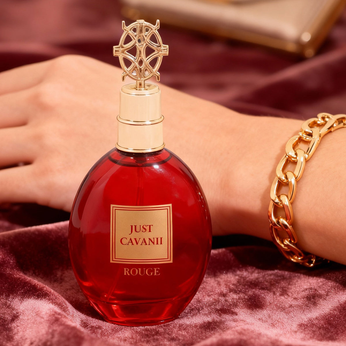 Just Cavani Rouge Red Spray Perfume Eau De Parfum For Women - 100ML/3.4FL.OZ.