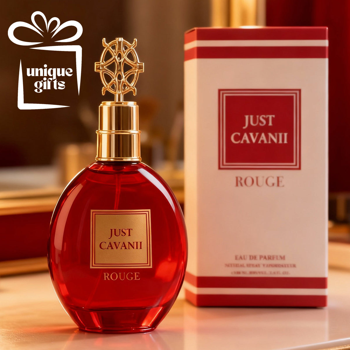 Just Cavani Rouge Red Spray Perfume Eau De Parfum For Women - 100ML/3.4FL.OZ.