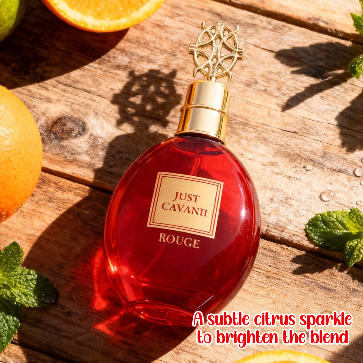 Just Cavani Rouge Red Spray Perfume Eau De Parfum For Women - 100ML/3.4FL.OZ.