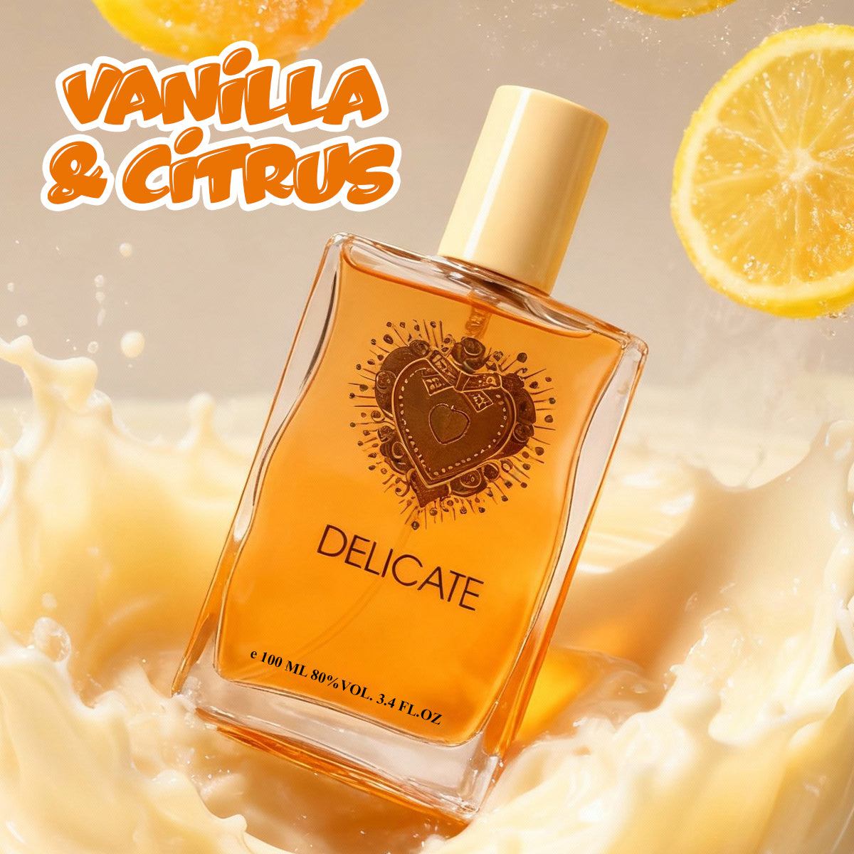 Delicate Spray Perfume Eau De Parfum For Women - 100ML/3.4FL.OZ.