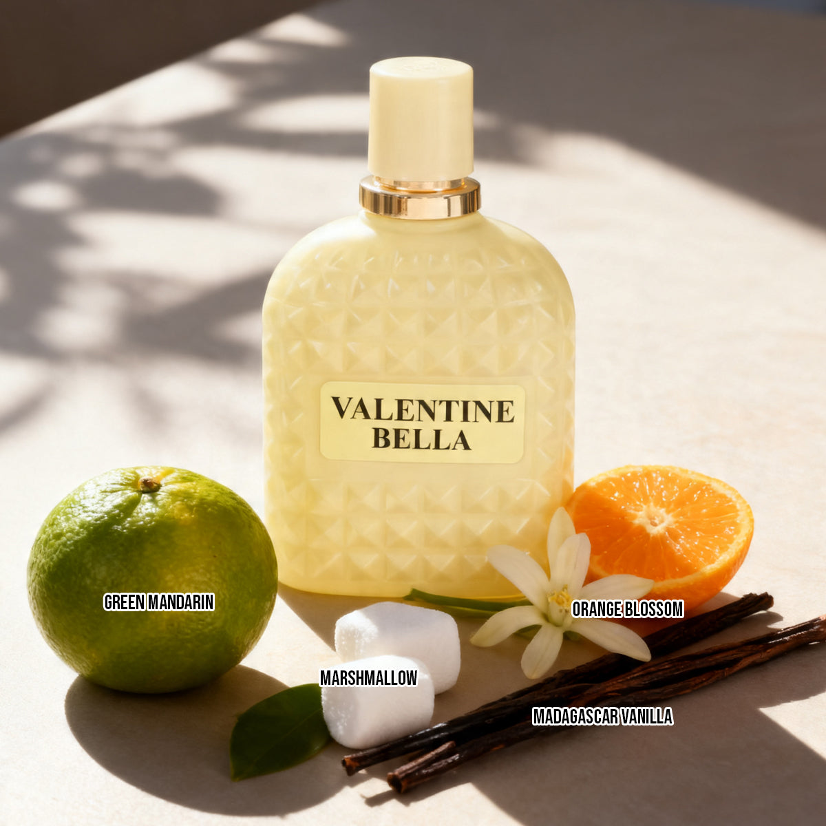 Vallentine Bella Spray Perfume Eau De Parfum For Women - 100ML/3.4FL.OZ./3PCS