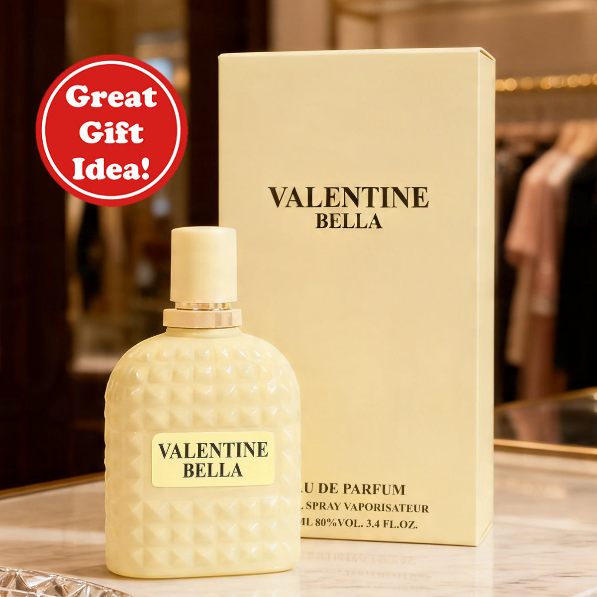Vallentine Bella Spray Perfume Eau De Parfum For Women - 100ML/3.4FL.OZ./3PCS