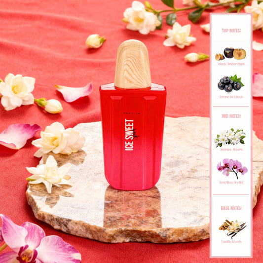 Ice Sweet Spark Vanilla Spray Perfume Eau De Parfum For Women - 100ML/3.4FL.OZ./3PCS