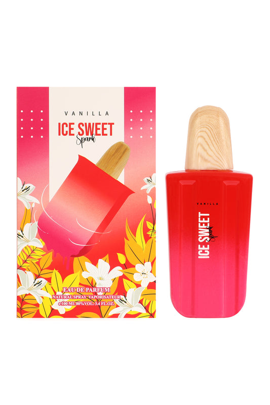 Ice Sweet Spark Vanilla Spray Perfume Eau De Parfum For Women - 100ML/3.4FL.OZ./3PCS