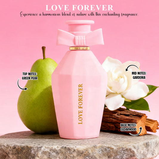 Love Forever Spray Perfume Eau De Parfum For Women - 100ML/3.4FL.OZ./3PCS