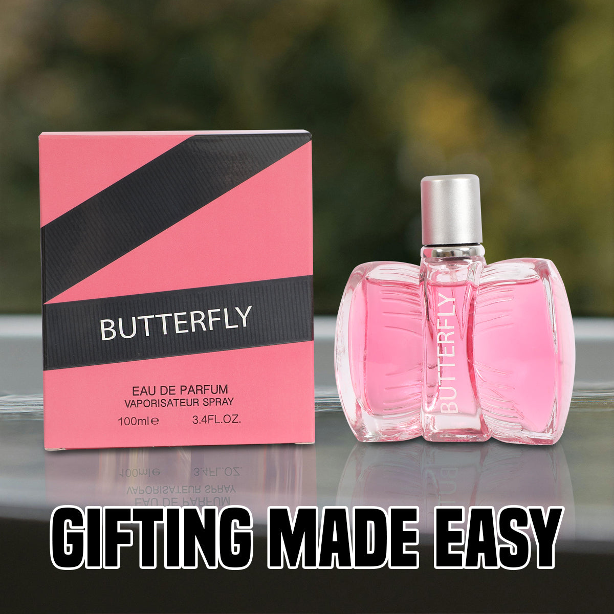 Butterfly Spray Perfume Eau De Parfum For Women - 100ML/3.4 FL.OZ.