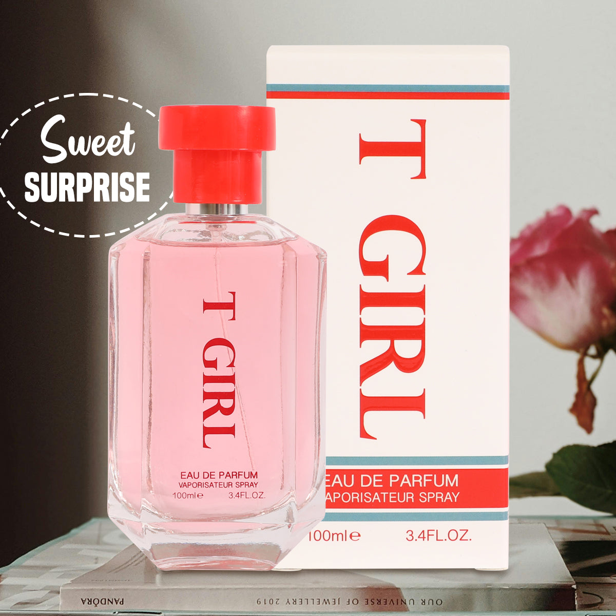 T Girl Spray Perfume Eau De Parfum For Women - 100ML/3.4 FL.OZ.