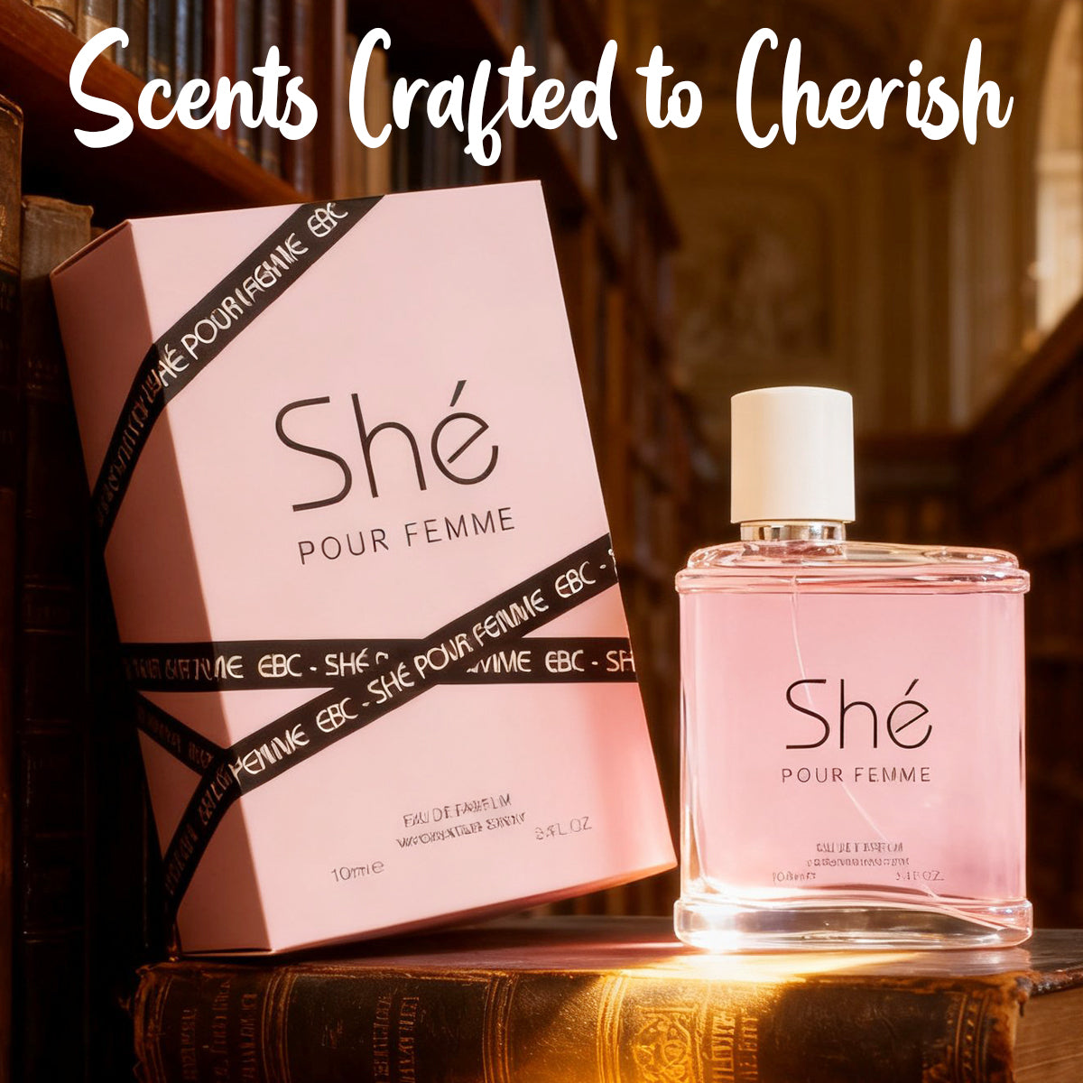 She Pour Femme Spray Perfume Eau De Parfum For Women - 100ML/3.4FL.OZ./3PCS