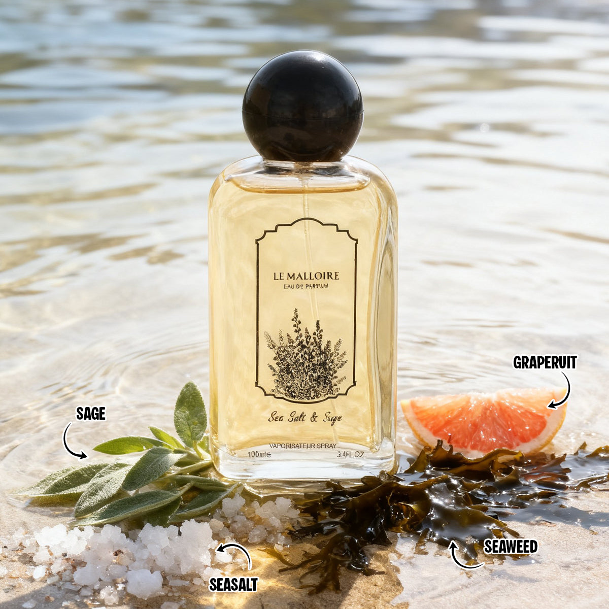 Le Malloire Spray Perfume Eau De Parfum For Women - 100ML/3.4FL.OZ./3PCS