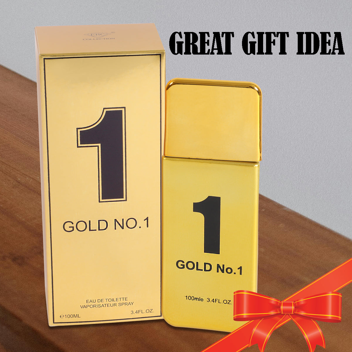 Gold No.1 Spray Cologne Eau De Toilette For Men - 100ML/3.4 FL.OZ.