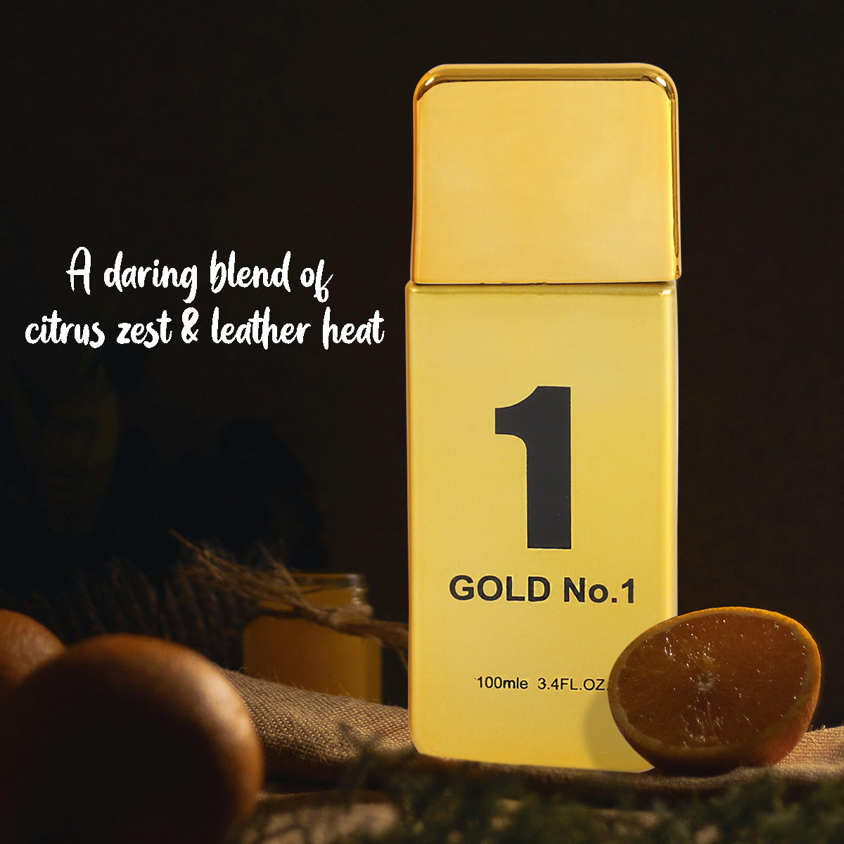 Gold No.1 Spray Cologne Eau De Toilette For Men - 100ML/3.4 FL.OZ.
