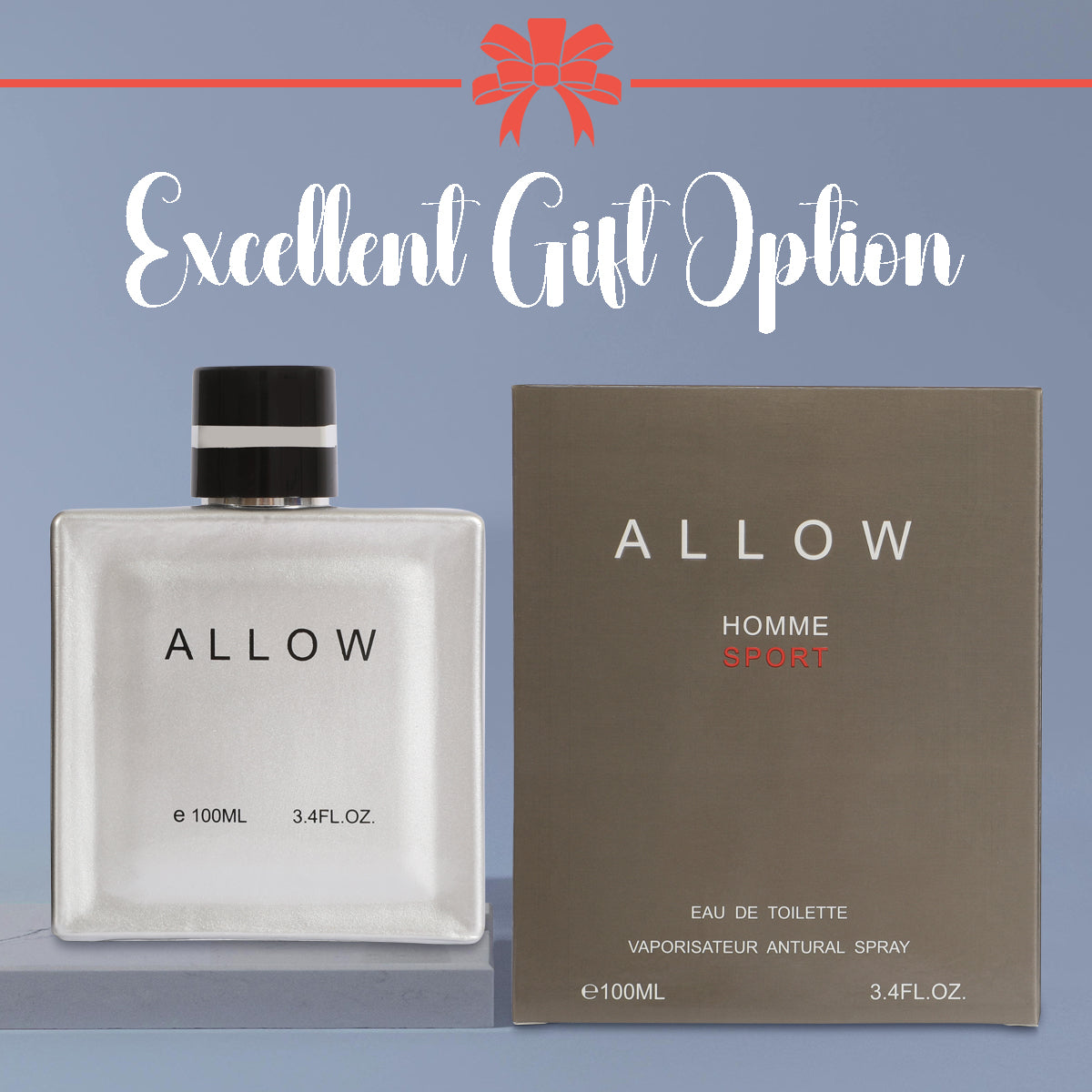 Allow Spray Cologne Eau De Toilette For Men - 100ML/3.4 FL.OZ.