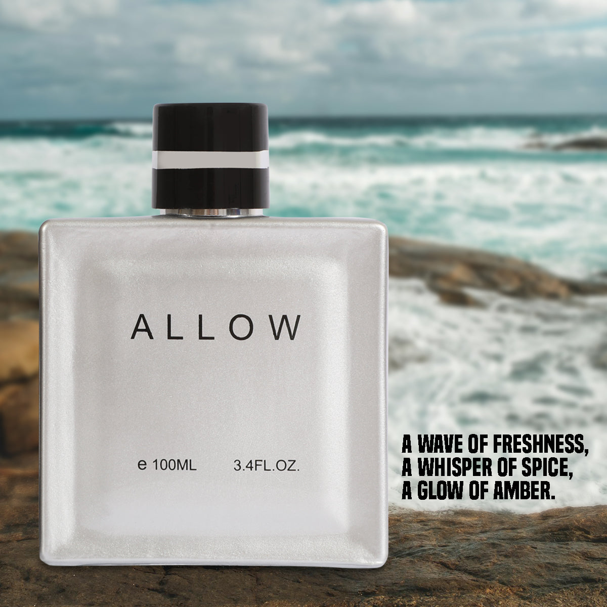 Allow Spray Cologne Eau De Toilette For Men - 100ML/3.4 FL.OZ.