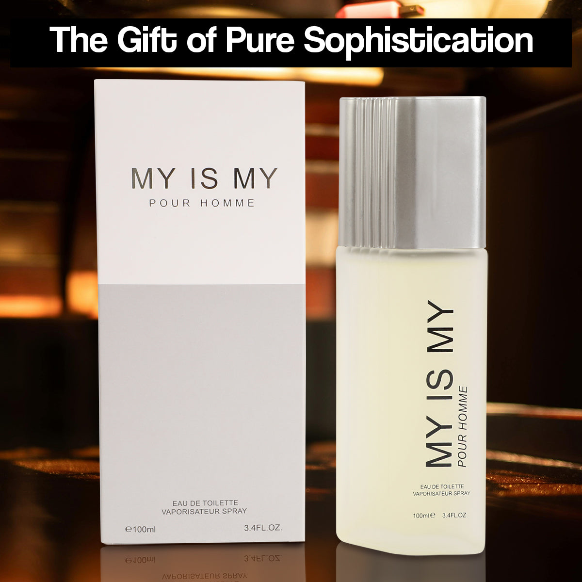 My Is My Spray Cologne Eau De Toilette For Men - 100ML/3.4 FL.OZ.