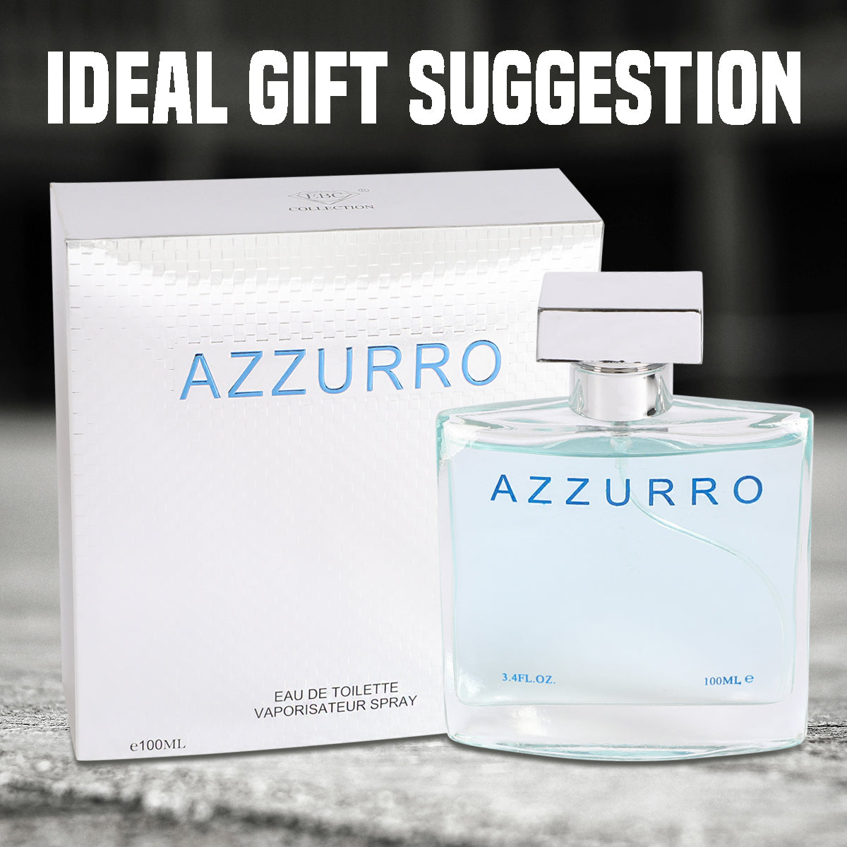Azzurro Spray Cologne Eau De Toilette For Men - 100ML/3.4 FL.OZ.