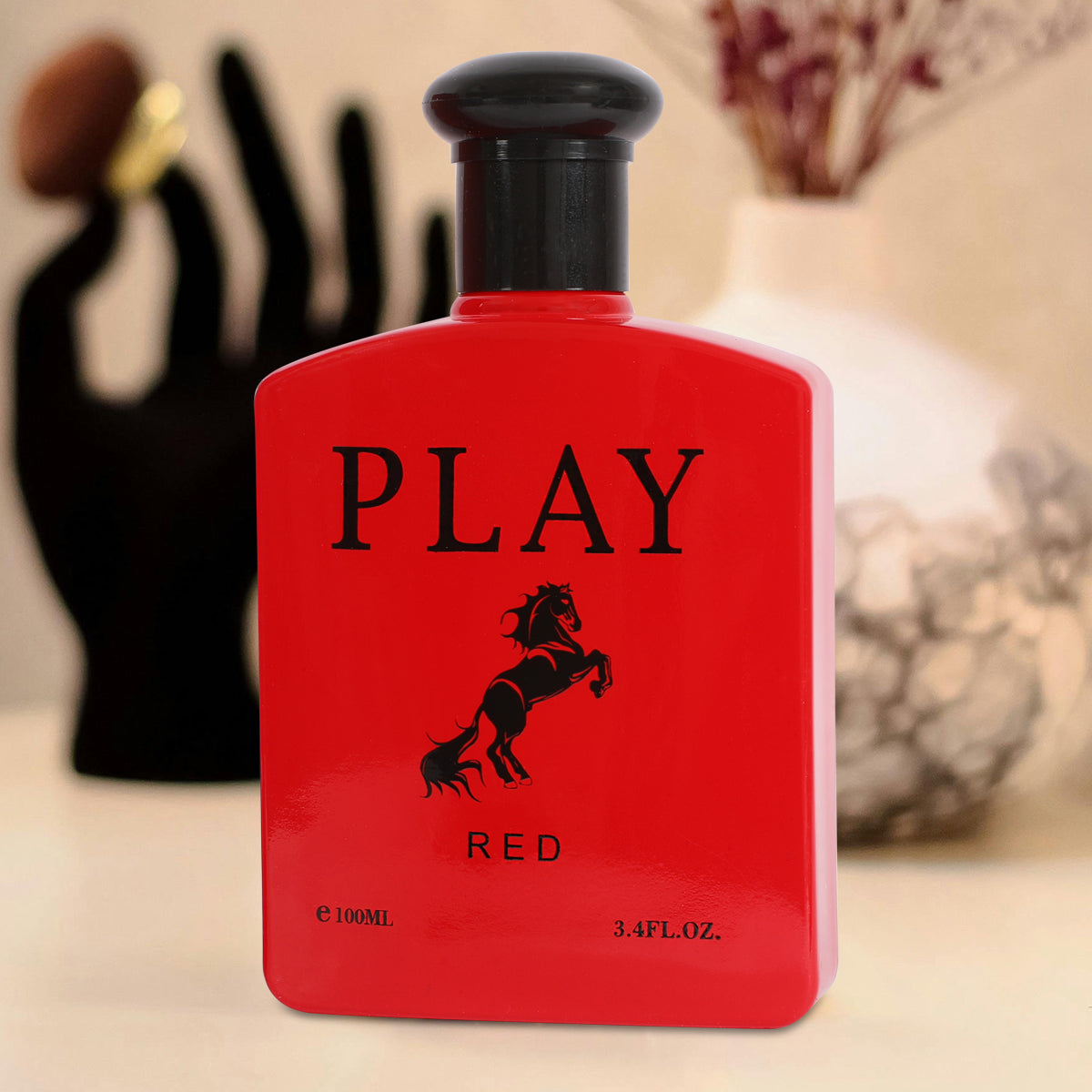 Play Red Spray Cologne Eau De Toilette For Men - 100ML/3.4 FL.OZ.