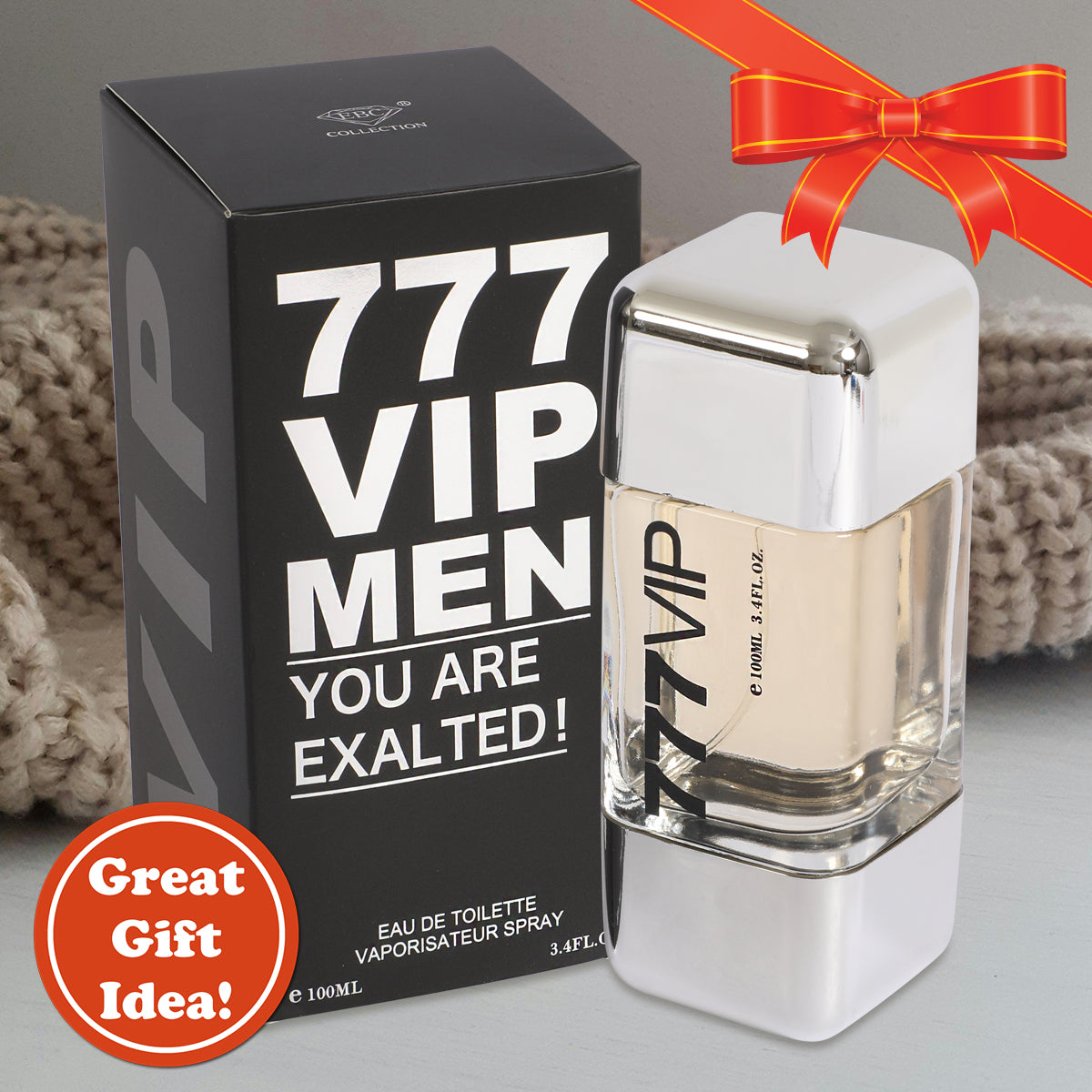 777 VIP Men Spray Cologne Eau De Toilette For Men - 100ML/3.4 FL.OZ
