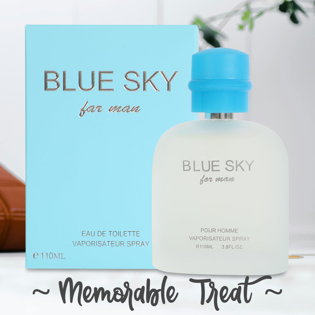 Blue Sky Spray Cologne Eau De Toilette For Men - 110ML/3.8 FL. OZ.