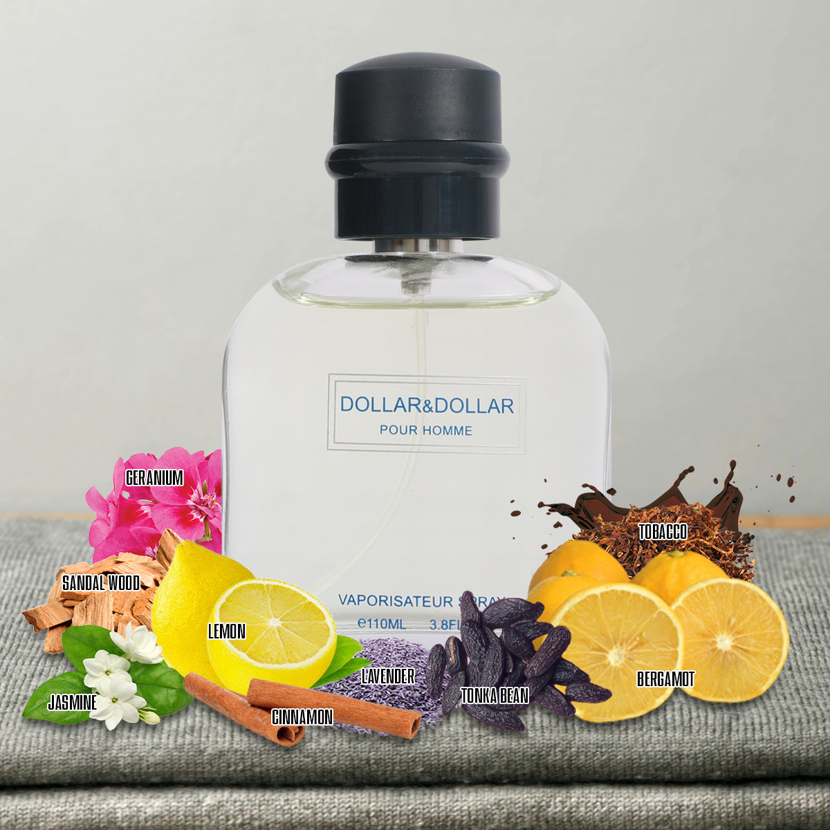 Dollar & Dollar Spray Cologne Eau De Toilette For Men - 110ML/3.8 FL.OZ.