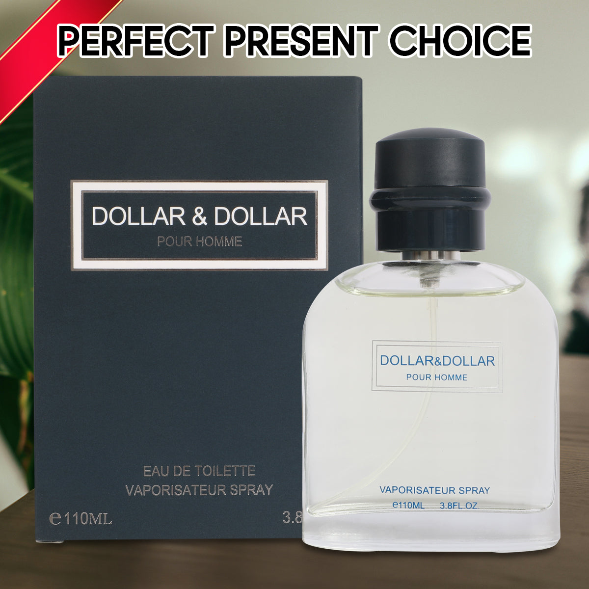 Dollar & Dollar Spray Cologne Eau De Toilette For Men - 110ML/3.8 FL.OZ.