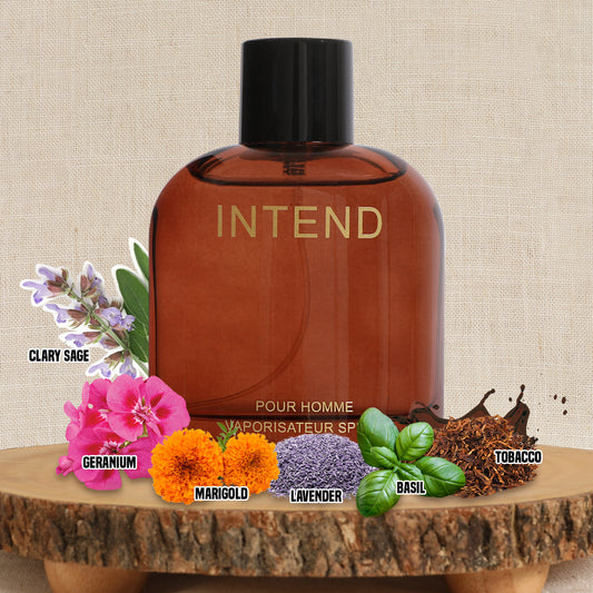 Intend Spray Cologne Eau De Parfum For Men - 110ML/3.8 FL.OZ.