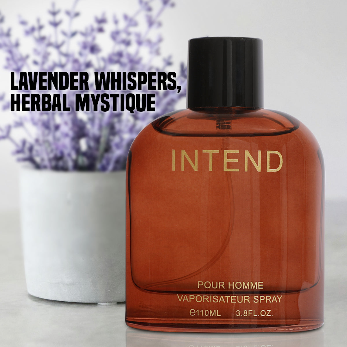 Intend Spray Cologne Eau De Parfum For Men - 110ML/3.8 FL.OZ.