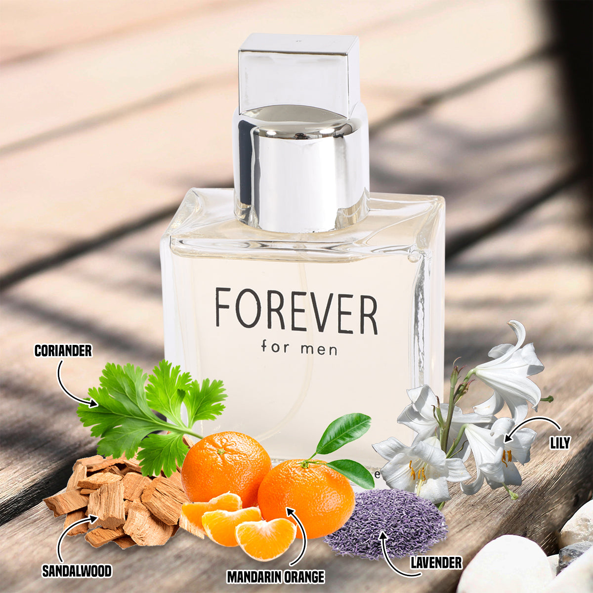 Forever Spray Cologne Eau De Toilette For Men - 100ML/3.4 FL.OZ.