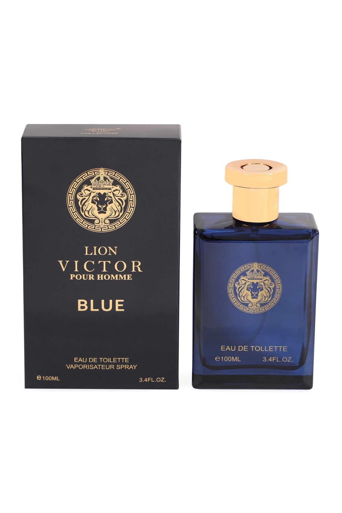 Lion Victor Blue Spray Perfume Eau De Toilette For Men - 100ML/3.4 FL.OZ.